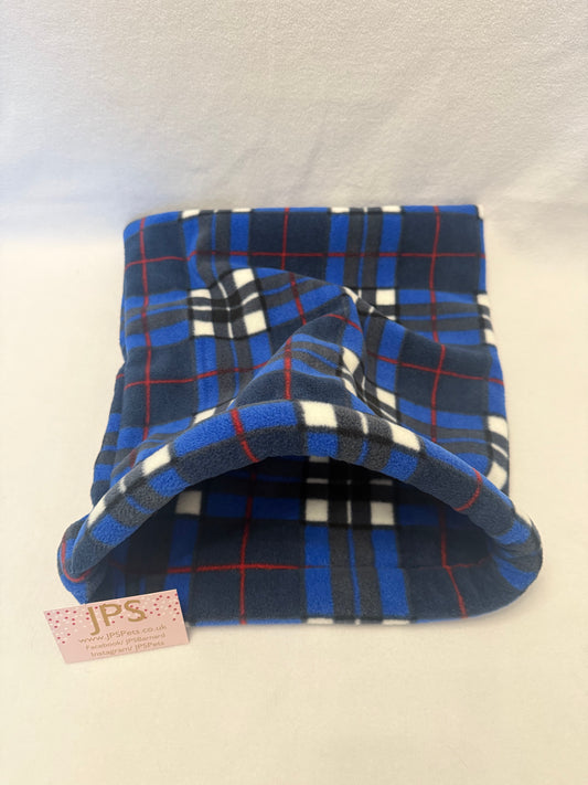 Cuddle Sack - Blue Tartan