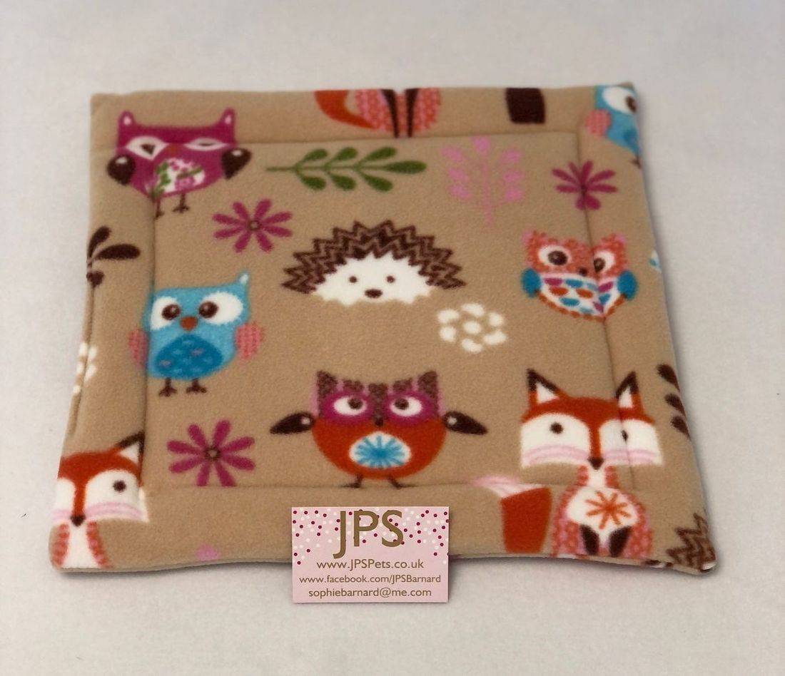 Beige woodland Lap pad/ show pad