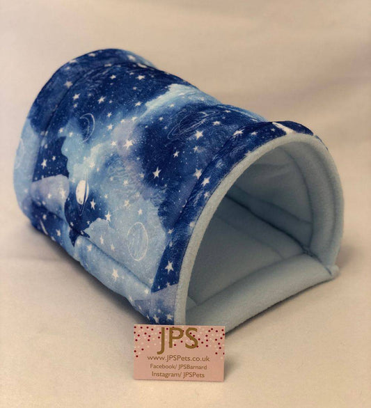 Blue space cuddle fleece Tunnel