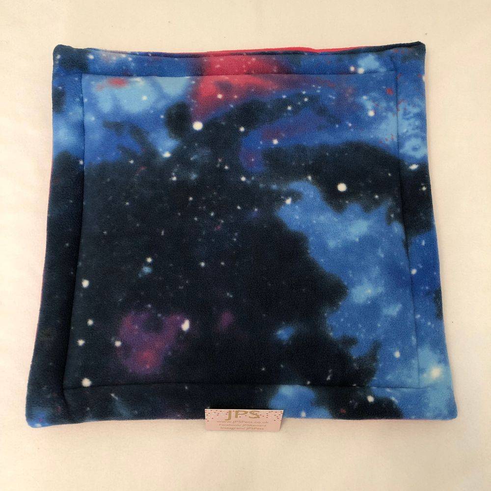 18 x 18 inch pad - Galaxy & choose your own plain colour underside