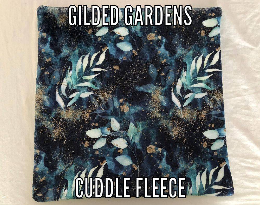 Gilded Gardens cuddle Fleece Lap pad / show pad