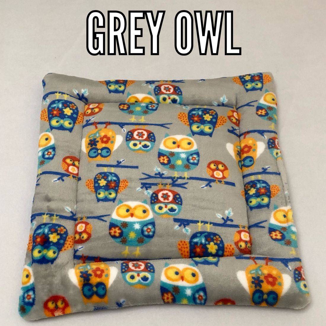 Grey Owl Cuddle Fleece